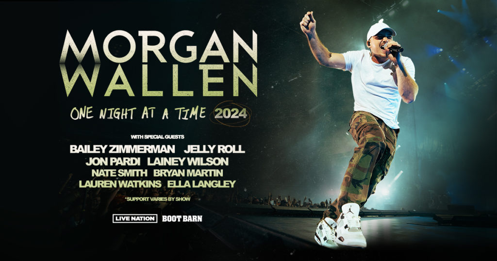 Wallen Adds 10 More Stadium Shows in 2024 to the One Night At A