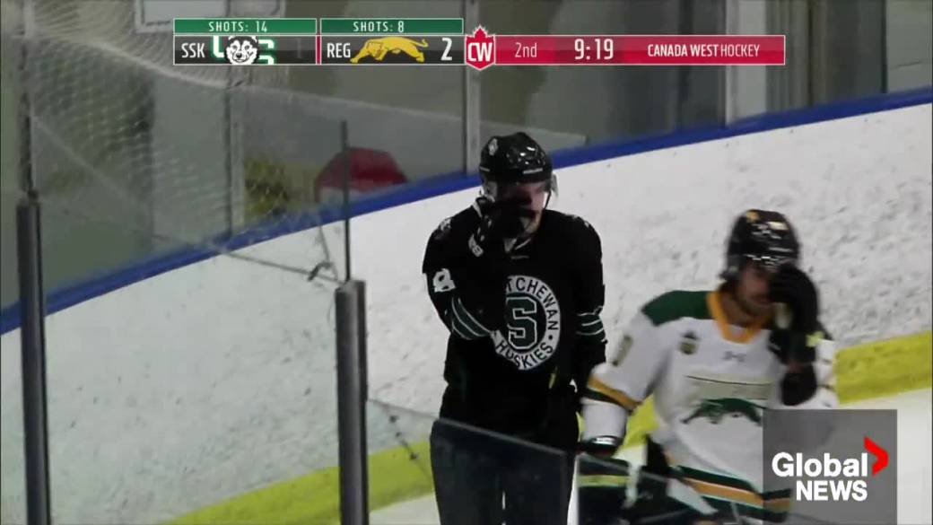 Click to play video: 'Record-setting start to season driving U Sask. Huskies men’s hockey team'