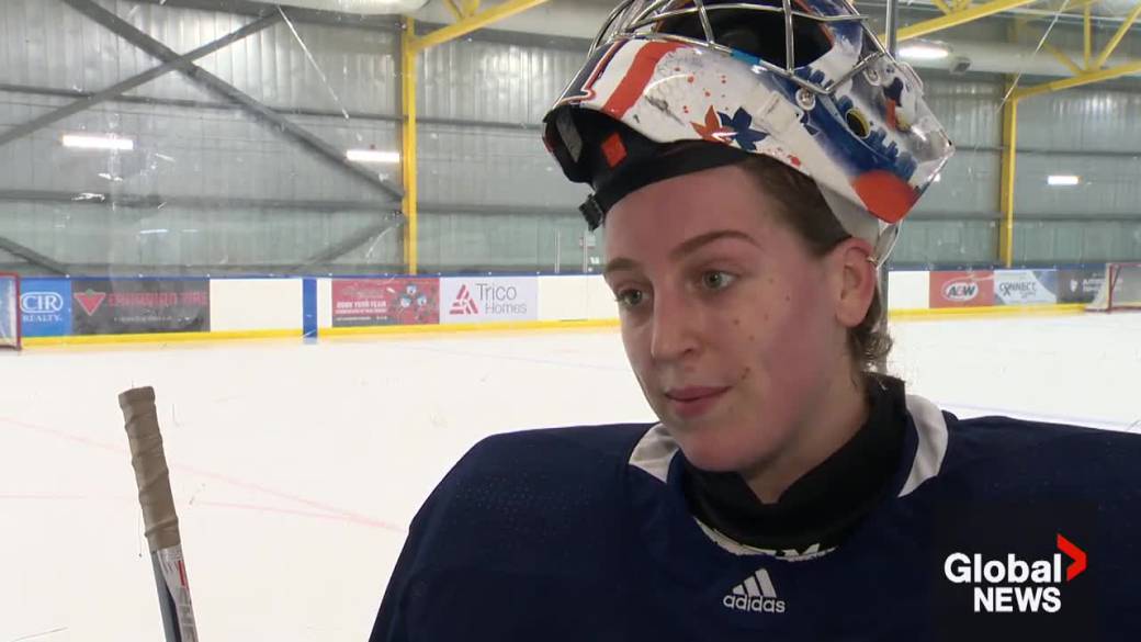 Click to play video: 'Calgary goalie coach Marlene Boissoinnault ready for PWHL'